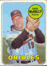 1969 Topps Baseball Cards      340     Dave McNally